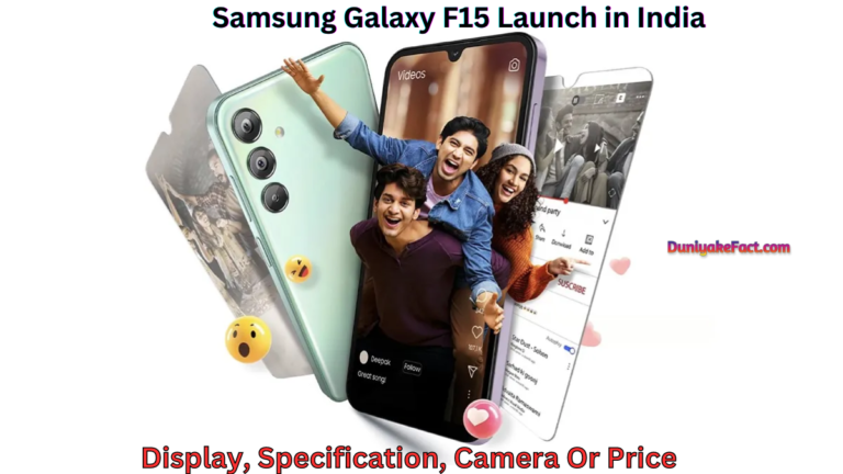 Samsung Galaxy F15 Launch in India