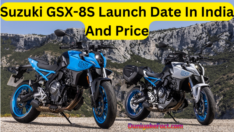 Suzuki GSX-8S Launch Date In India And Price