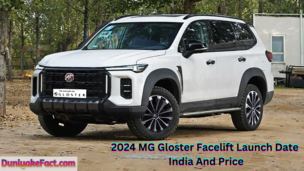 2024 MG Gloster Facelift Launch Date India And Price