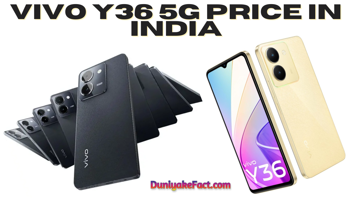 Vivo Y36 5G Price In India