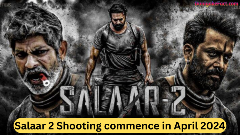 Salaar 2 Shooting commence in April 2024
