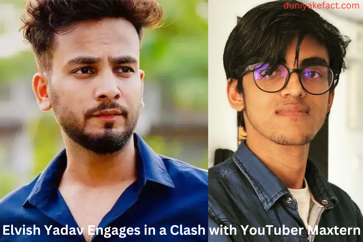 Elvish Yadav Engages in a Clash with YouTuber Maxtern